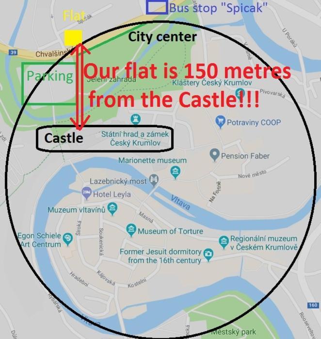 The Best Castle View-Bus Station, Parking, Center Чески-Крумлов Экстерьер фото
